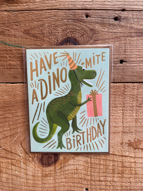 Rifle Paper Co. // Dino-Mite Birthday Card