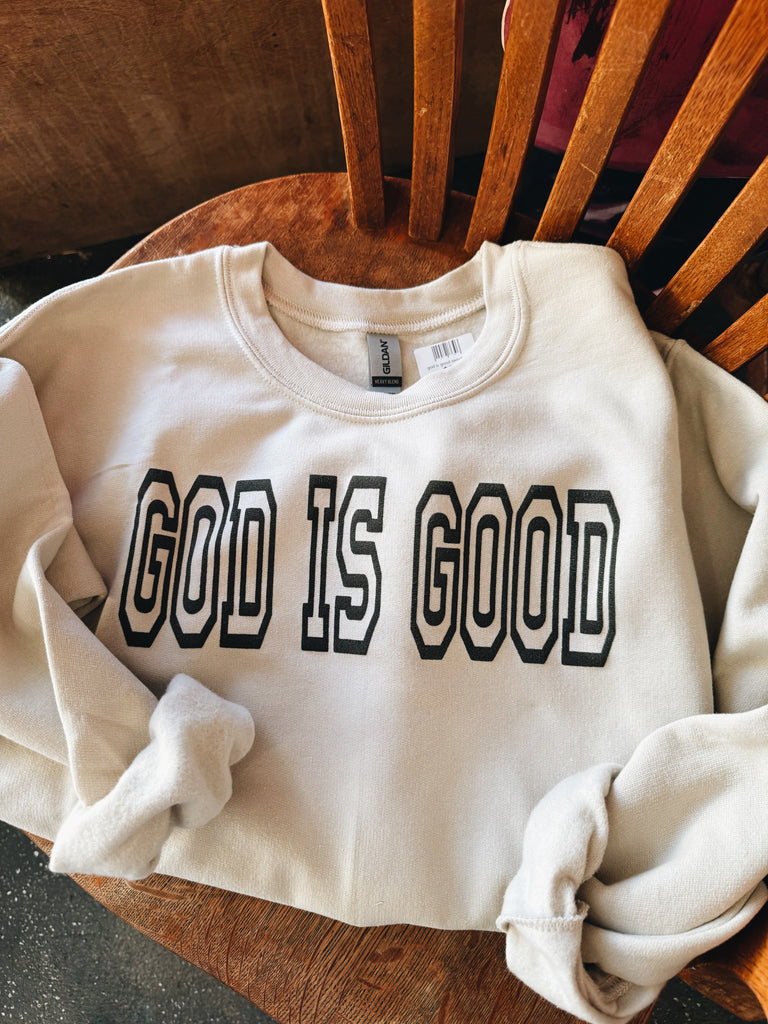 God is good sweatshirt shop
