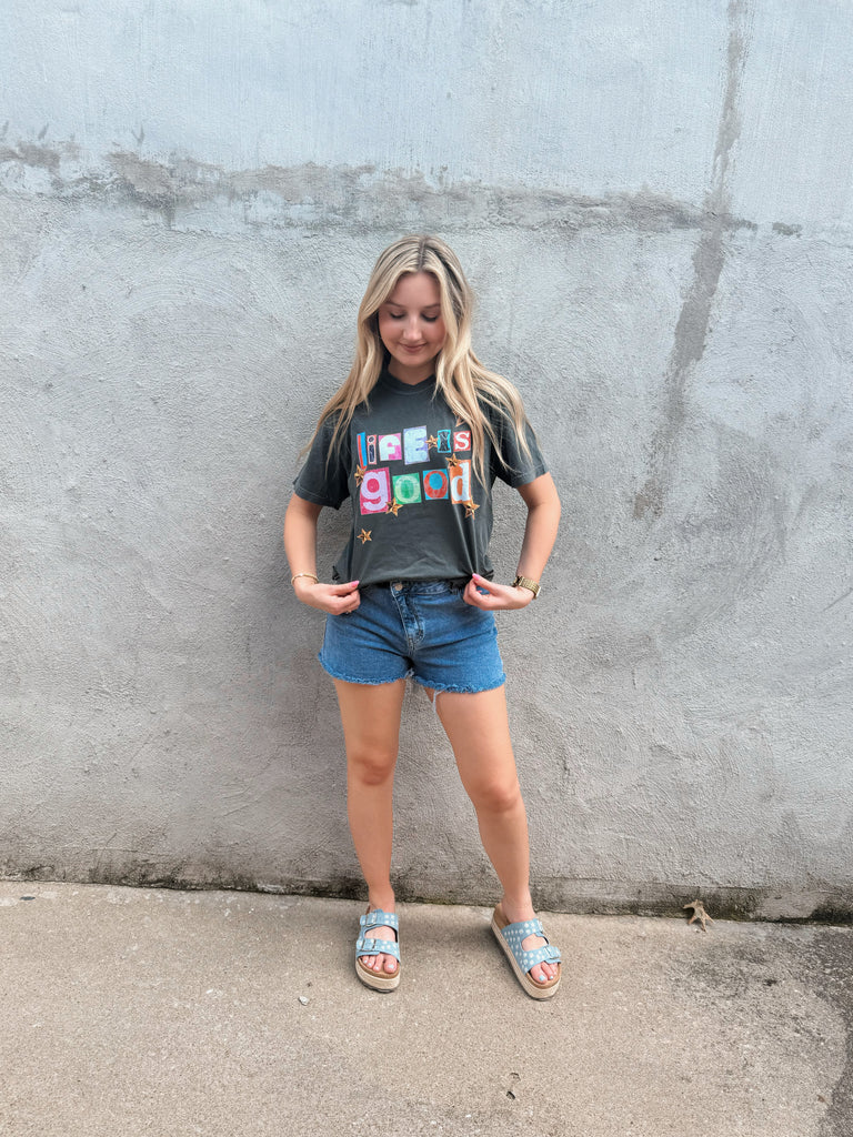 The Life is Good Tee