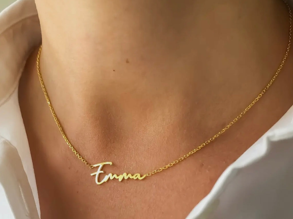 The Script Custom Name Necklace