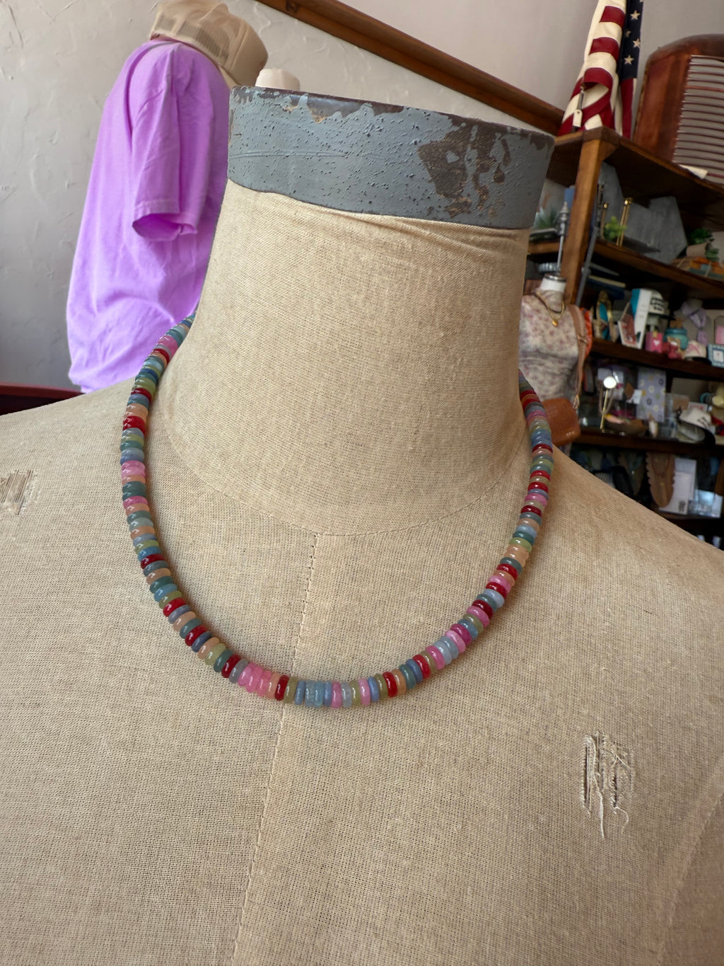 Multicolored Beaded Necklace