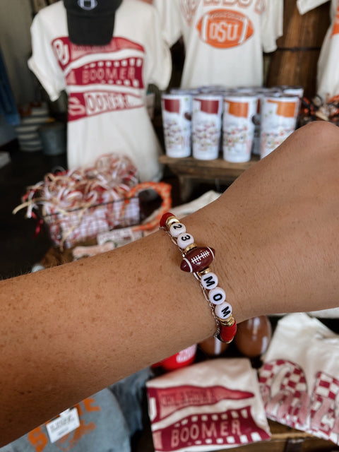 Custom Football Bracelet