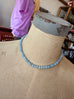 Pale Blue Beaded Necklace