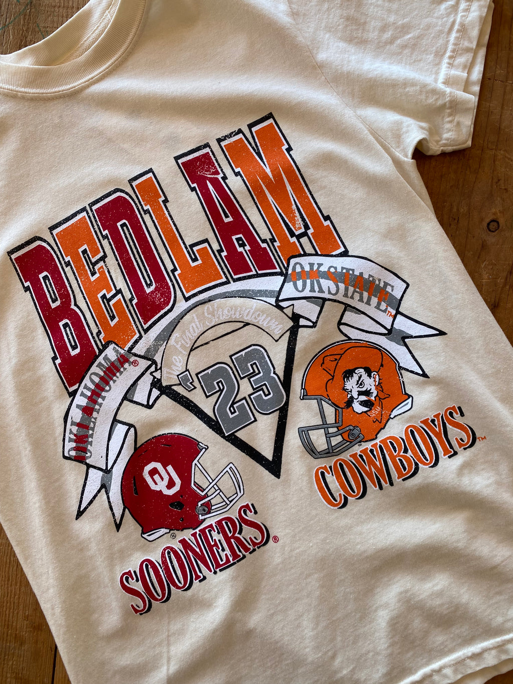 The Final Showdown Bedlam Tee / Cream