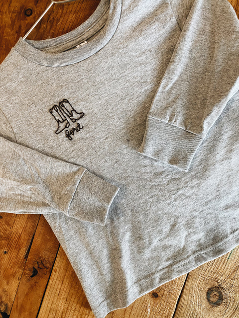 The Boots Hand Stitched Tee