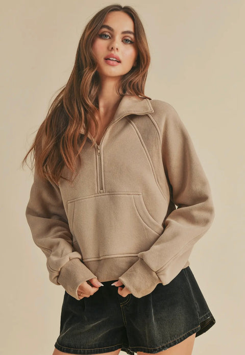 The Logan Pullover / Oat