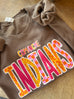 Burkburnett Doodle // Brown Sweatshirt