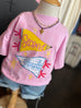 Grade Pennant Tee // Comfort Colors Tee