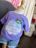 Watercolor Apple Name Tee // Comfort Colors