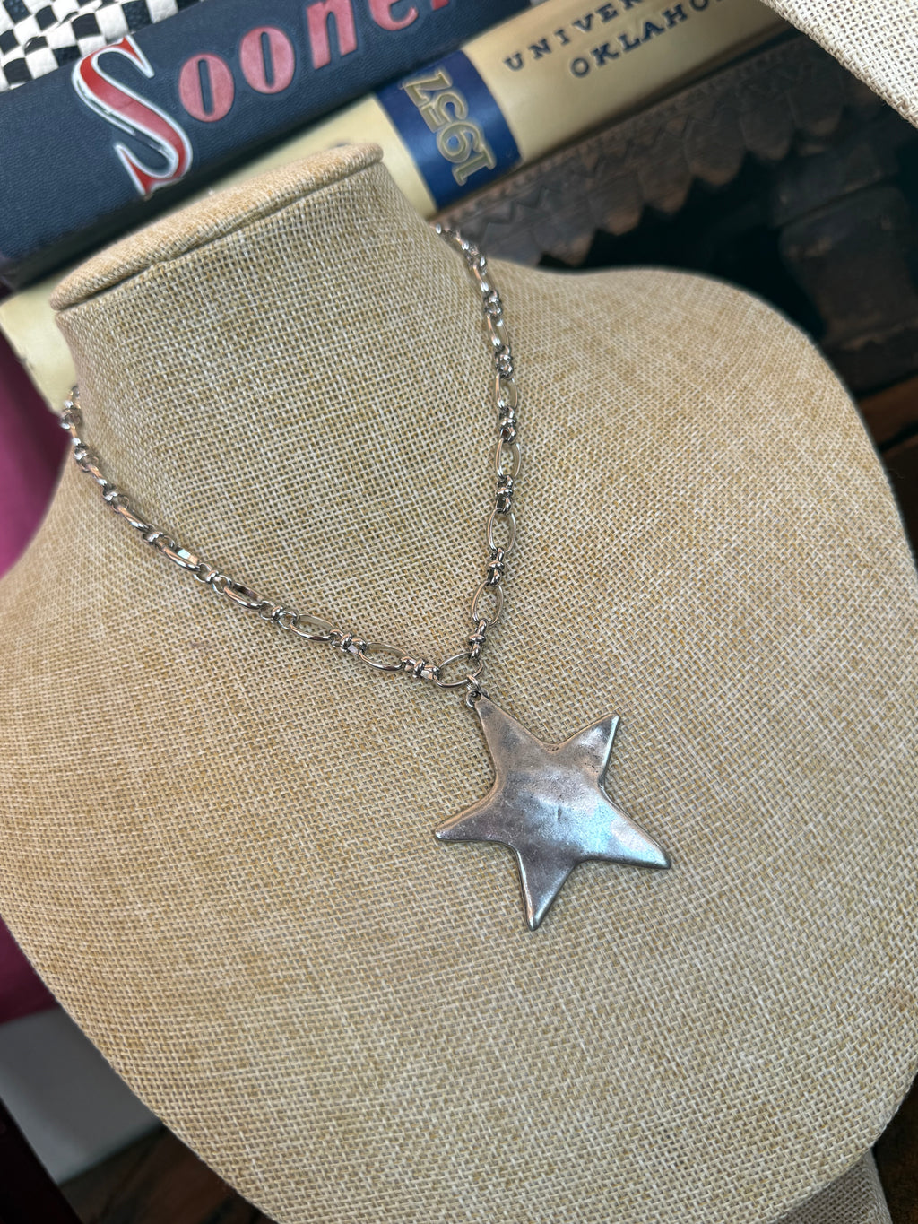 Silver Star Necklace