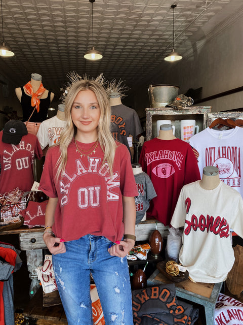 The Oklahoma OU Classic Tee