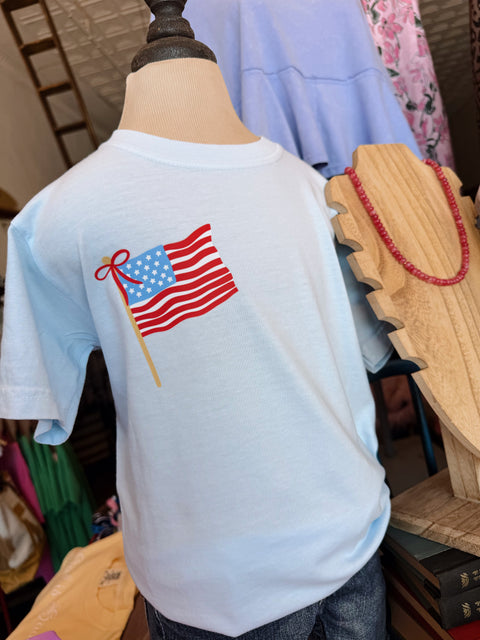 Loves Jesus and America Too Tee / Youth
