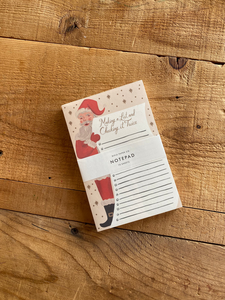 Rifle Paper Co. // Santa Notepad