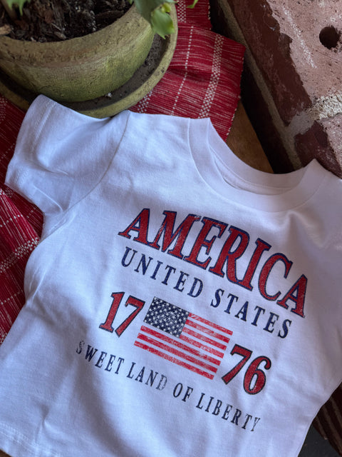 Toddler America 1776 Tee