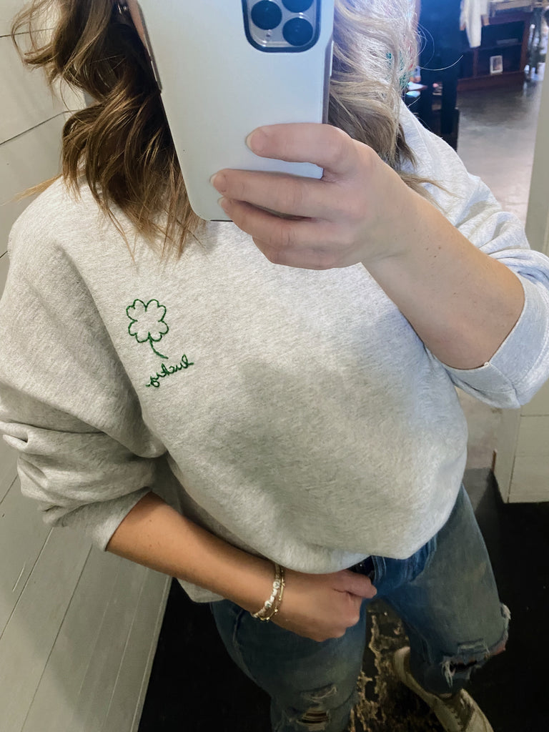 The Lucky Clover Adult Sweatshirt