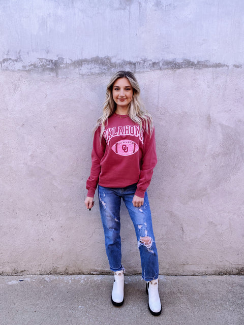 The OU Football Sweatshirt