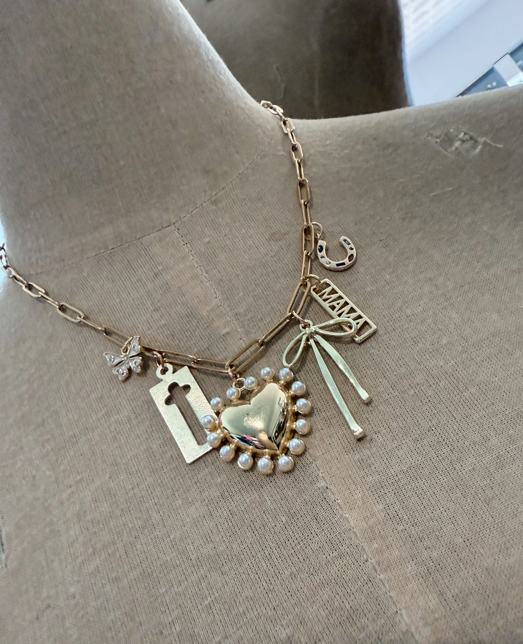 The Claira Charm Necklace