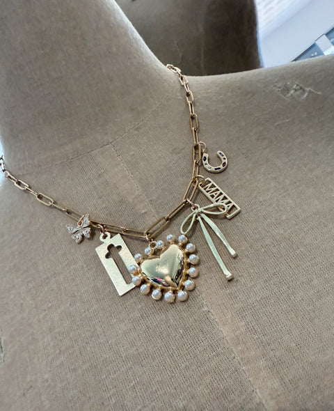 The Claira Charm Necklace
