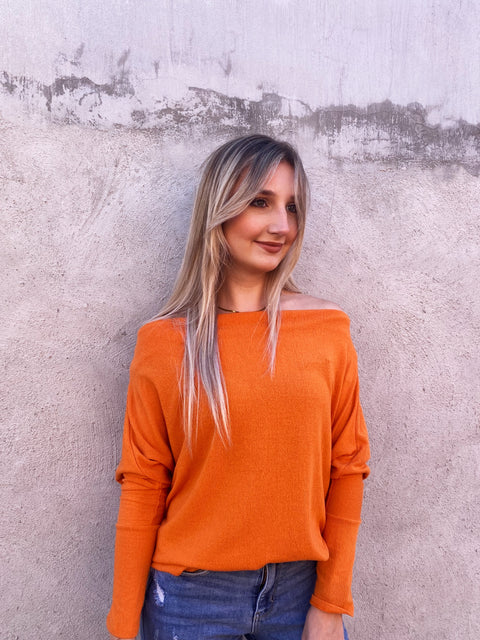 The Kenna Top / Orange