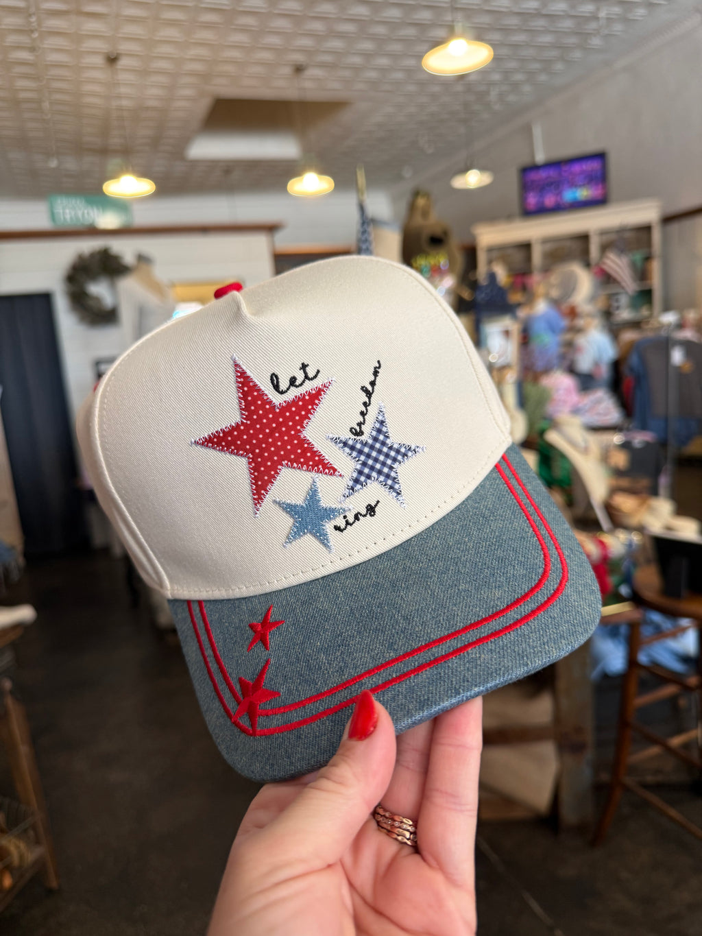 Let Freedom Ring Trucker Hat