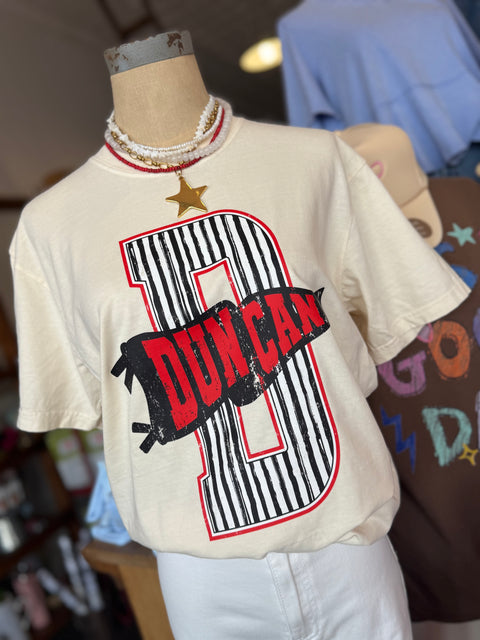 Big D Stripe Pennant Tee