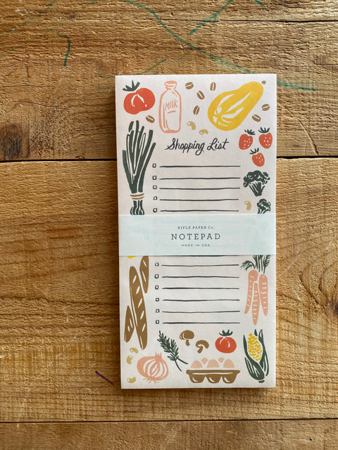 Rifle Paper Co. // Shopping List Notepad