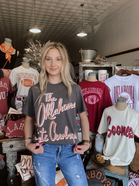 The Beverly Ok State Tee
