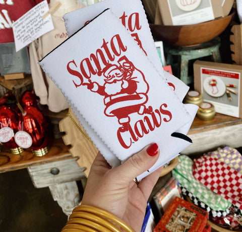 Santa Claws Koozie