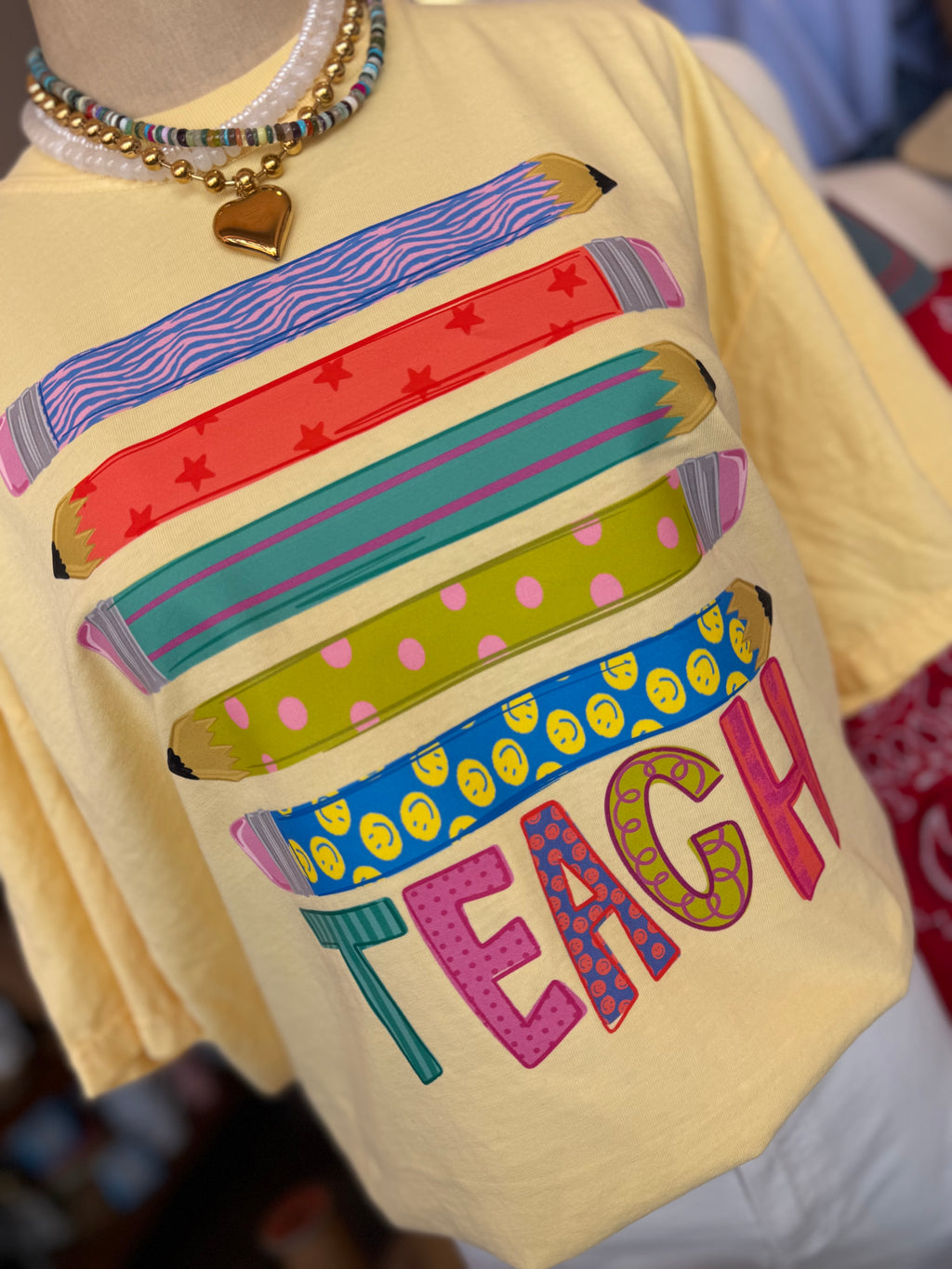 Teach Pencils Tee