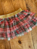 Christmas Plaid Tiered Tutu