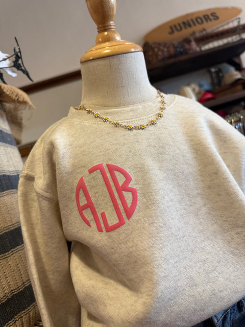 Puff Print Monogram Sweatshirt