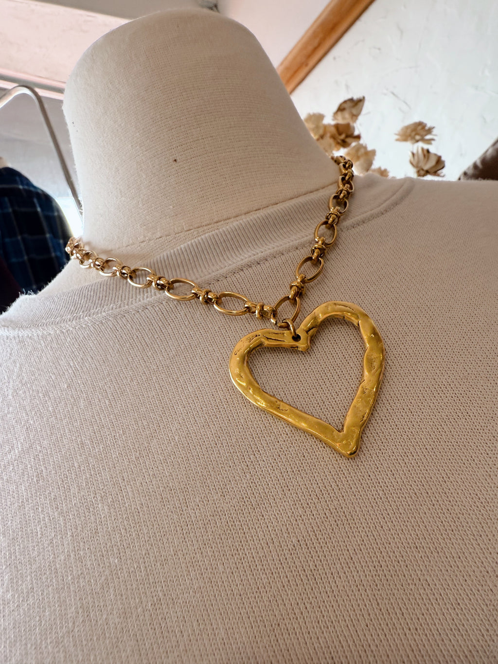The Open Heart Chain Necklace