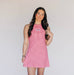 Boomer Sooner Gingham Dress // Adult Sizes