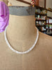 White Beaded Necklace