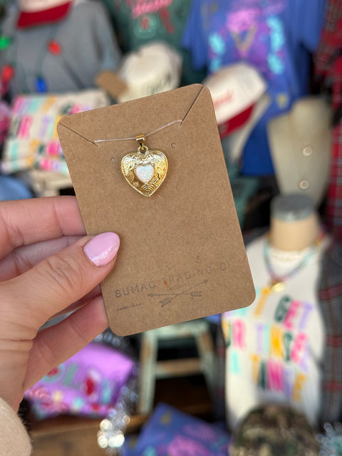 Heart Locket Charm