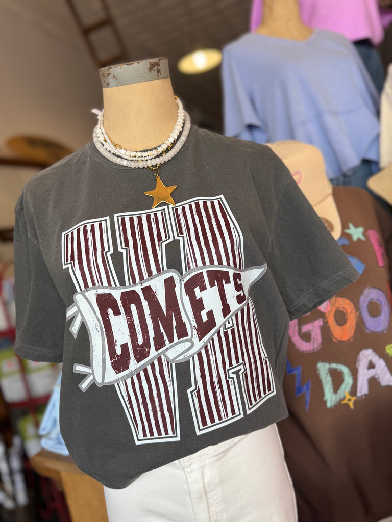 Big VA Stripe Pennant Tee // Youth