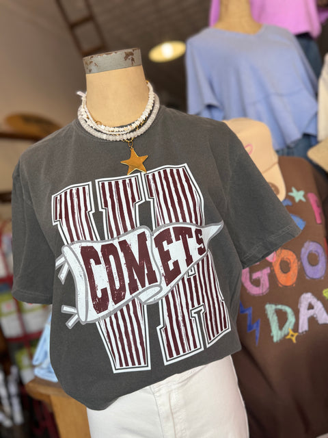 Big VA Stripe Pennant Tee // Youth