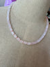 Light Pink Tube Bead Necklace