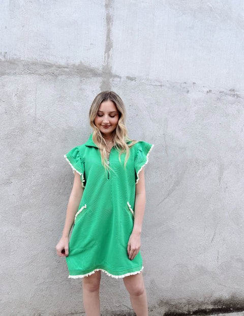 The Ella Dress / Green