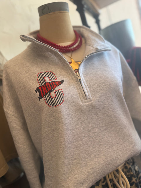 Quarter Zip Local School Sweatshirt