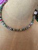 Raw Cut Colorful Beaded Necklace
