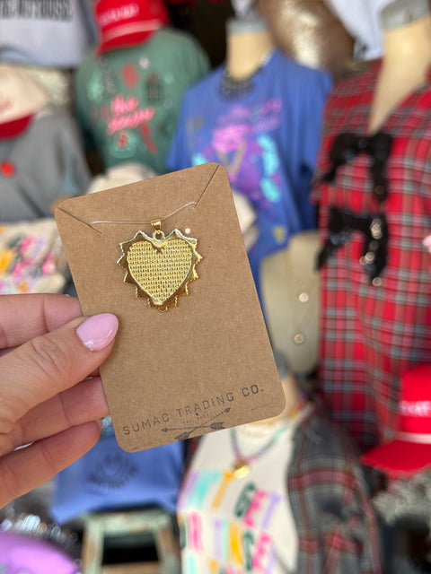 Large Heart Charm