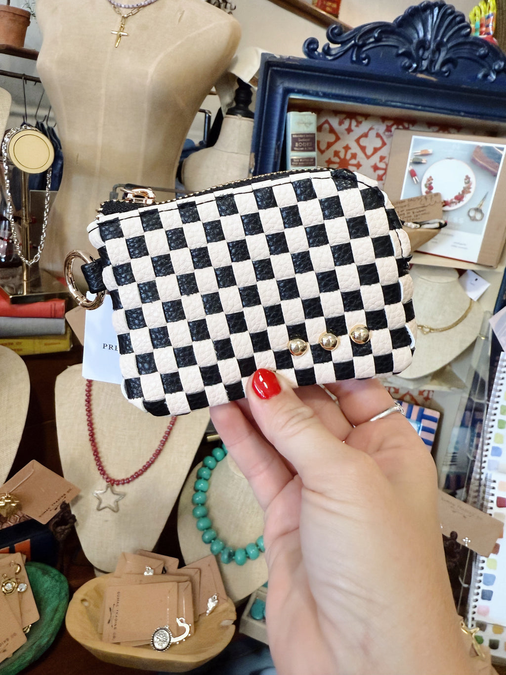 Woven Keyring Pouch