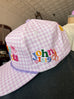Jesus Loves You Gingham Cap
