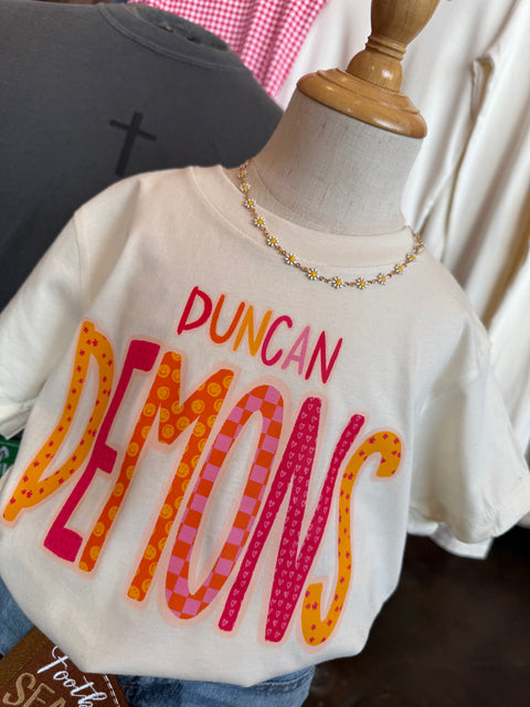 Duncan Doodle Tee // Ivory Adult Sizes