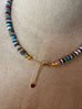 Raw Cut Colorful Beaded Necklace