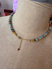Multicolored Beaded Necklace with Small Star Charm