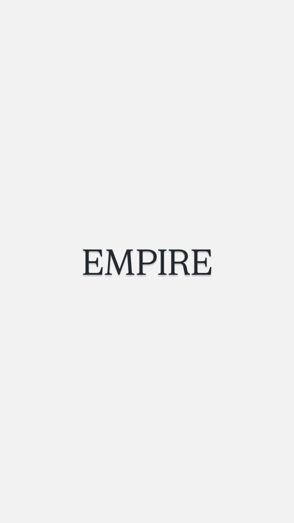 EMPIRE Big E Stripe Pennant Tee