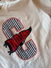 Big C Stripe Pennant Tee