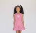 Boomer Sooner Gingham Dress // Kids Sizes